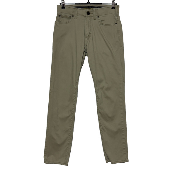 Lee Pants Mens 30X32 Beige Chino Extreme Motion MVP Straight Fit Tapered Stretch - Picture 1 of 9